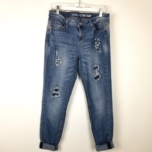 Vanilla Star distressed jeans, sz 11